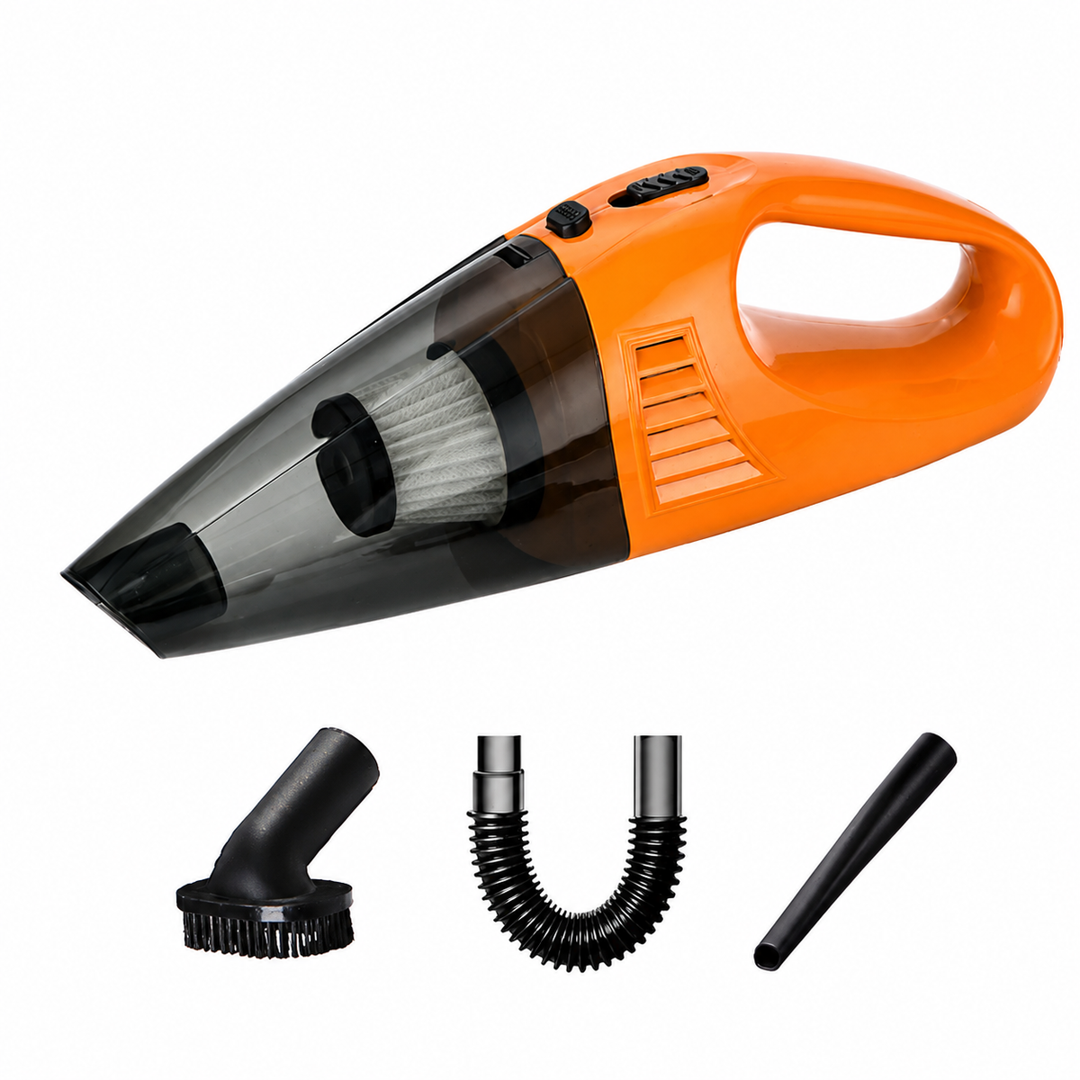 Car Vacuum Portable Cordless, 120W Powerful Handheld Vacuum Cleaner with LED Light, Wet Dry Mini Vacuum for Car Interior Home Pet Hair Cleaning, Rechargeable Wireless Vacuum with Multiple Nozzles