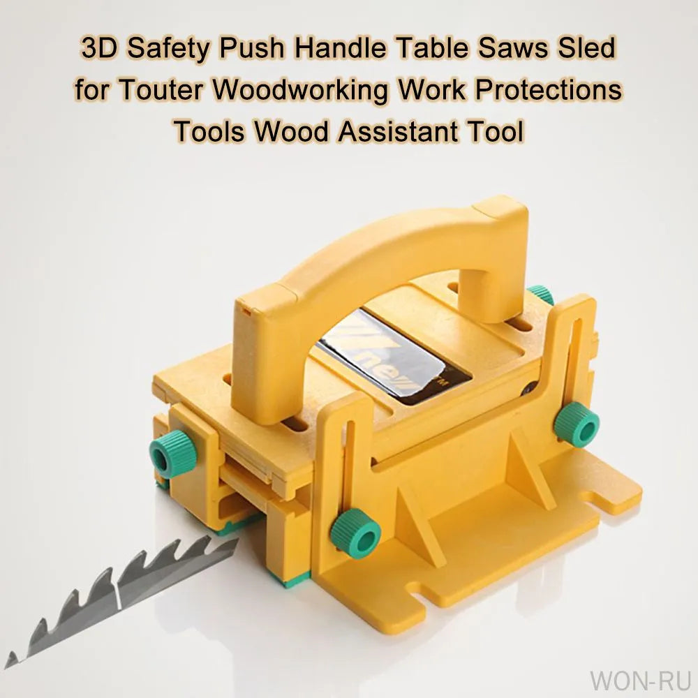 Push Block for Woodworking | Router Tables, Band Saws & Jointers | Cuts Safe for Widgets, Difficult Cuts, ThinRips & Dowel Cuts | Prevent Kickback and Protect Hands