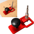 Desktop Vertical Drill Positioner, Precision Vertical Drilling Guide Set Drill Guide for Straight Holes Portable Straight Hole Positioning Guides for Cabinet Handmade Projects Crafting (19mm)